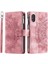 Kırmızı Dikey Çizgili Karbon Fiber Pu Eklenmiş IPhone Xs Max Için Kılıf (Yurt Dışından) 1