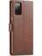 Tutucu ile Samsung Galaxy S20 Buzağı Doku Yatay Flip Case (Yurt Dışından) 2