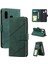 Samsung Galaxy A40 Bileklik Kart Tutucu Kickstand Pu Deri Kılıf (Yurt Dışından) 1