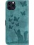IPhone 11 Için Kılıf Pro Max Kart Cep Kabartmalı Kelebek Kedi Flip Folio (Yurt Dışından) 1