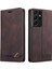 Samsung Galaxy S21 Ultra Premium Deri Iki Kart Yuvaları Premium (Yurt Dışından) 2