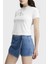 Pamuklu Denim Wrap Short J20J2233001A4 Bayan Short J20J223300 1A4 1