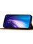 Xiaomi Redmi Not 8 Için Kılıf Cüzdan Kılıf Kart Cep Kabartmalı Kelebek (Yurt Dışından) 4