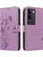 Vıvo V29 5g Cüzdan Telefon Kılıfı ve Kart Yuvası Kabartmalı Kelebek Için Kılıf (Yurt Dışından) 1
