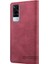 Vıvo Y51/Y31/VIVO 1A Kickstand Premium Deri Premium Deri Için Kılıf (Yurt Dışından) 5