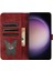 Samsung Galaxy S24 Artı Flip Folio Cüzdan Kılıf Kabartmalı Kedi (Yurt Dışından) 5