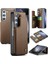 Samsung Galaxy Z Fold 5 5g Kickstand Pu Deri Için Caseme Cüzdan Kılıf (Yurt Dışından) 1