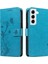 Samsung Galaxy S22 Artı Kabartmalı Kelebek ve Kart Yuvası Yüksek (Yurt Dışından) 1