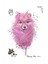 Pembe Köpek Geçici Dövme Tattoo 2