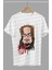 Karikatür Korn Baskılı T-Shirt, Rock-Metal Müzik Baskılı Tişört 1