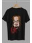 Karikatür Korn Baskılı T-Shirt, Rock-Metal Müzik Baskılı Tişört 1