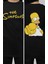 The Simpsons Sırt Baskılı T-Shirt, Erkek-Kadın Homer Simpson Sırt Baskılı Tişört 1