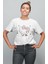 Göz Kırpan Hello Kitty Baskılı T-Shirt, Kadın Kawaii Hello Kitty Baskılı Tişört 1