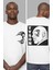 Mike Tyson Dövme Sırt Baskılı T-Shirt, Boks Temalı Tişört 1