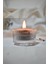 Büyük Cam Tealight Mum Kokusuz Siyah Renkli-%100 Doğal Soya Wax 3