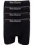 Modlive 4 Adet Feelline Siyah Pamuklu Doğal Likralı Erkek Boxer 1
