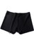 Modlive Kadın Dikişsiz Görünmez Iz Yapmaz Mini Şort Boxer Siyah 2