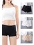Modlive Kadın Dikişsiz Görünmez Iz Yapmaz Mini Şort Boxer Siyah 5