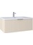 New Bella 80 cm Lavabo Dolabı Vanilya KB710024 1