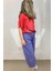 Unisex Çocuk Beli Lastikli ve Cepli Olie Şalvar Pantolon 3