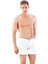 Modlive Beyaz Mı 2108 Seamless Erkek Boxer 1