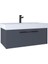 Glow 100 cm Lavabo Dolabı Füme KB710033 1
