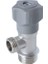 Gri Volanlı Taharet Ara Musluğu - 2'li Paket- 3/8"-1/2" 2