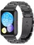 Huawei Watch Fit 2 Uyumlu Paslanmaz Çelik Kordon Pim Çevirici Aparat ile Siyah 1