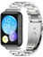 Huawei Watch Fit Uyumlu Paslanmaz Çelik Kordon Pim Çevirici Aparat ile Gümüş 1