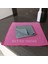 Pembe, Gri 2 Adet 40X40 cm Mikrofiber Duşakabin Temizlik Bezi, Simli Bez, Ocak Silme Bezi 1