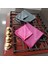 Pembe, Gri 2 Adet 40X40 cm Mikrofiber Duşakabin Temizlik Bezi, Simli Bez, Ocak Silme Bezi 5