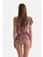 Mor Tek Omuz Bikini Üst 2