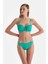 Mint Yeşili Straplez Kaplı Bikini Üst 5