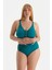Yeşil Korseli Toparlayıcı Bikini Üst 5