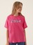 Kız Çocuk Tişört 5-15 Yaş Açık Fuşya 2