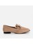 01AYH283300A340 HAKIKI Deri Camel Kadın Loafer 1