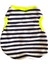 Kedi Köpek Kıyafeti Çizgili Neon Tshirt Atlet 2
