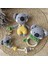 Bebek Yenidoğan Isimli Emzik Zinciri Askısı Hediye Seti Bebekli Amigurumi Koala Sarı 2