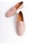 Kadın Deri Loafer & Babet Pudra -MCMNG12103-PD 5