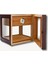 Cam Küp Cedar Tepsili Puro Kutusu Humidor 40s 8