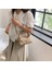 Dokulu Dikey Şerit Çanta 2024 Yeni Niş Tasarım Tek Omuz Crossbody Çanta Yabancı Stil Kadınlar Için Çok Yönlü Çanta (Yurt Dışından) 1