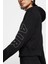 Air Sportswear Fleece Cropped Loose Fit Full Zip Hoodie Kapüşonlu Bol Sweatshirt Siyah 4