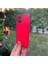 iPhone 12 Mini Kırmızı Yumuşak Silikon Kılıf 1