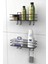 Yapışkanlı 4 Kancalı Banyo Rafı Banyo Şampuanlık Duşakabin Duş Askısı 2'li Set 1