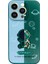 iPhone 14 Pro Max Aydaki Astronot Yeşil Silikon Kılıf 3