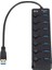 USB 3.0 Hub Splitter 7 Portları ile On / Off Anahtarları (Yurt Dışından) 2