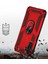 Samsung Galaxy A04S Uyumlu Kılıf Standlı Manyetik Yüzüklü Military Magnetic Ring Polycarbonate And Tpu Case 5