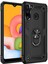 Samsung Galaxy A21 Uyumlu Kılıf Standlı Manyetik Yüzüklü Military Magnetic Ring Polycarbonate And Tpu Case 1