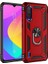 Xiaomi Mi A3 Uyumlu Kılıf Standlı Manyetik Yüzüklü Military Magnetic Ring Polycarbonate And Tpu Case 1