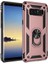 Samsung Galaxy Note 8 Uyumlu Kılıf Standlı Manyetik Yüzüklü Military Magnetic Ring Polycarbonate And Tpu Case 1